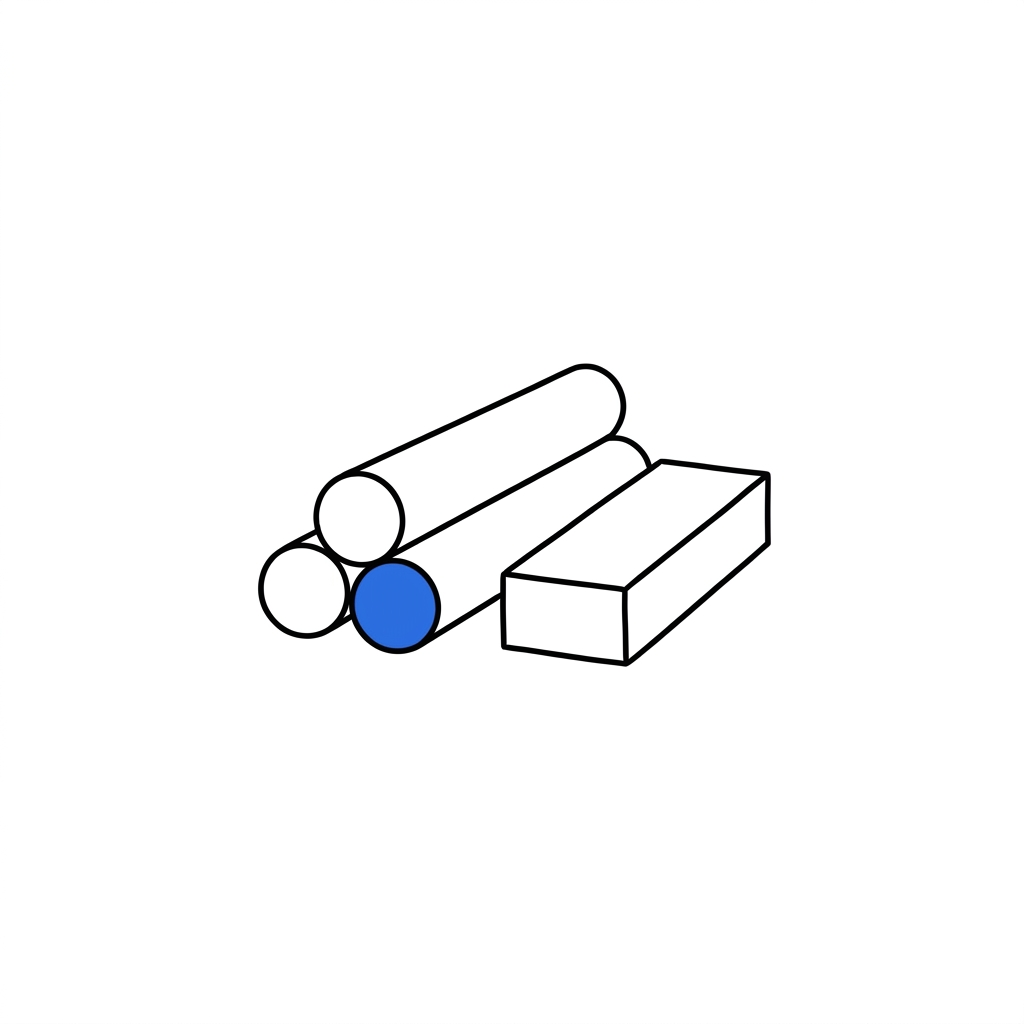 Raw material bars